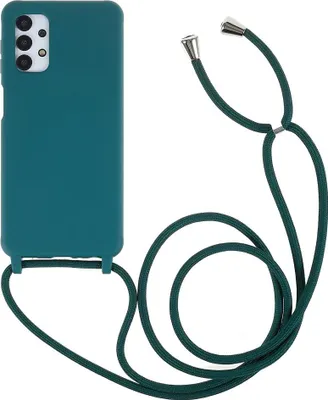 Produktbild von Samsung Galaxy A13 5G / A04s Hülle - Coverup TPU Back Cover mit Handykette - Biologisch Abbaubar - Grün