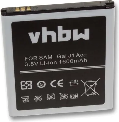 Produktbild von vhbw Akku Ersatz für EB-BJ111ABE für Handy Smartphone Telefon (1600 mAh, 3,8 V, Li-Ion)