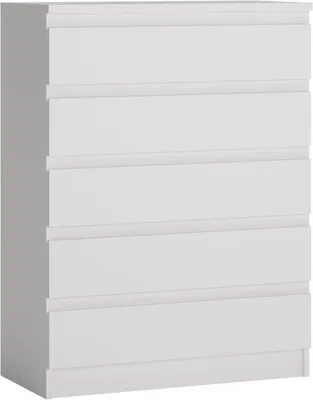Immagine prodotto di Cassettone Viva 77x40x104cm bianco senza maniglie