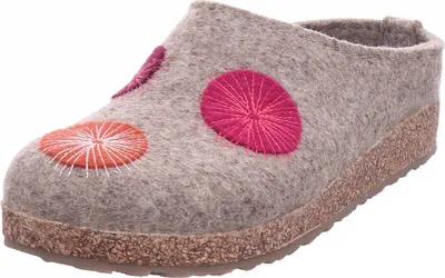 Produktbild von Haflinger grizzly raduis Damen Hausschuh in Beige, Größe 41