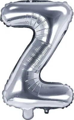 Immagine prodotto di Palloncino in foil argento 35cm lettera Z