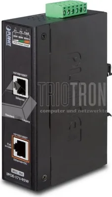 Immagine prodotto di Planet IPOE-171-95W - IEEE 802.3, IEEE 802.3ab, IEEE 802.3af, IEEE 802.3at, IEEE 802.3bt, IEEE 802.3u - 10/100/1000Base-T(X)