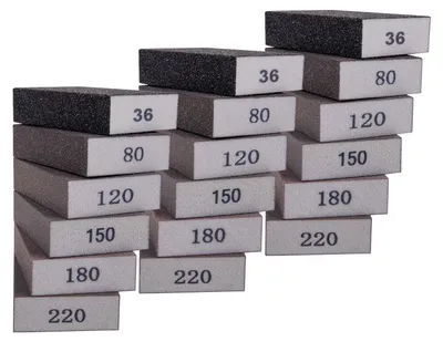 Produktbild von Set mit 6 Scheuerschwämmen für Holz und Metall