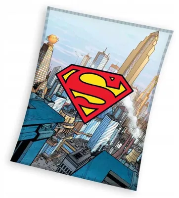 Obrázek produktu pro SUPERMAN, deka z korálového fleecu, 130x160 cm