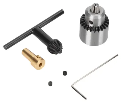 Obrázek produktu pro Mikromotorový vrtací svěrák, mini vrtací svěrák, upínací kužel 1/8 palce, spojovací tyč pro soustruhy