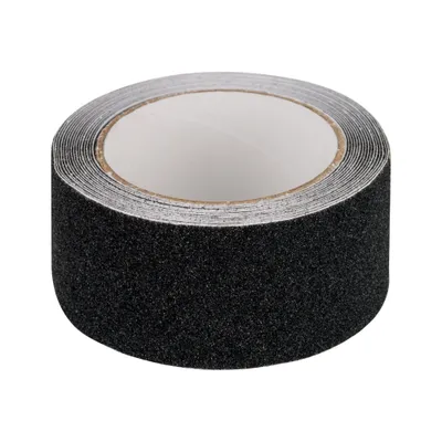 Obrázek produktu pro Protiskluzová páska černá 0,75 mm x 50 mm x 5 m REBEL NAR0480