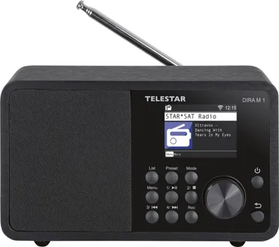 Produktbild von Telestar Design Internet Radio DIRA M1 schwarz DAB+ Bluetooth USB WLAN