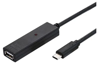 Zdjęcie produktu dla VALUE 12.99.1114, 20 m, USB A, USB C, USB 2.0, Czarny