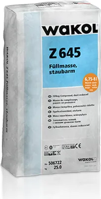 Produktbild von WAKOL Z 645 Füllmasse, staubarm 25 kg