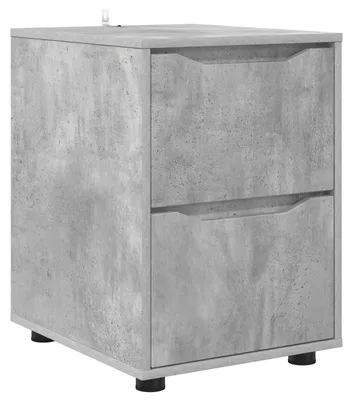 Immagine prodotto di vidaXL Armadio in cemento grigio 40 x 48 x 57 cm Materiale a base di legno