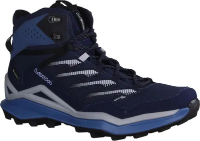 Image de Lowa Maddox Pro GTX Mid Chaussures de randonnée pour hommes, Outdoor, textile, bleu, étanche - Chaussures de randonnée Outdoor pour hommes, bleu