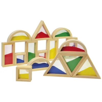 Immagine prodotto di EDUPLAY 120-158 Blocchi con sabbia, colorati (confezione da 16)
