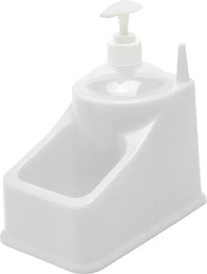 Immagine prodotto di Lavapentole in plastica con dispenser bianco