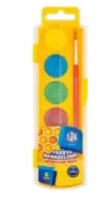Produktbild von Aquarellfarben, 6 Farben, Marke ASTRA – ASTRA Schrein