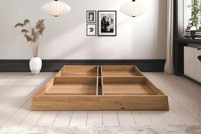 Produktbild von Bettschubladen 4er Set TRONDHEIM Eiche massiv
