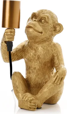 Produktbild von Hestia Affe mit Glühbirne 25 cm