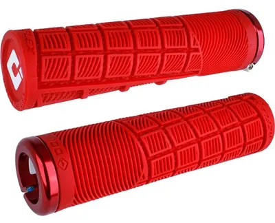 Imagen del producto de Odi Reflex XL V2.1, puños de bloqueo, color rojo, 135 mm