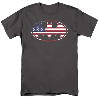 Produktbild von Batman - T-Shirt für Herren/Damen Uni TV40185 (L) (Holzkohle)