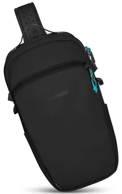 Produktbild von pacsafe Sling Bag Rucksack Pacsafe Eco ECONYL® 12 L Sling Backpack Black schwarz
