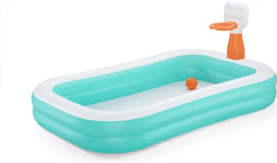 Obrázok produktu pre BESTWAY Rodinný bazén s basketbalovým košom 251x168x102 cm