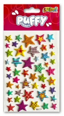 Obrázok produktu pre Naklejki puffy Stars - Penmate