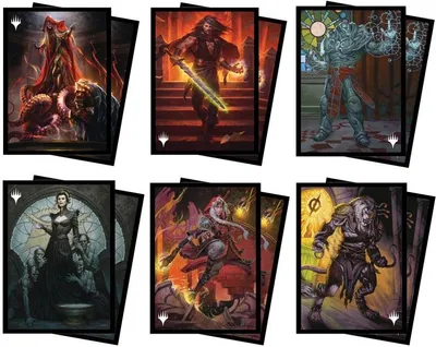 Produktbild von Ultra Pro - Deck Protector Standard Sleeves - Magic: Dominaria United (100) Jaya, Fiery Negotiator / V3