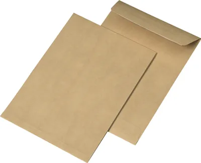 Produktbild von MAILmedia Faltentasche 30007433 C5 br 250 St./Pack.