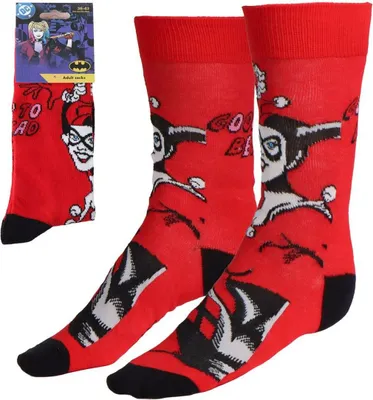 Produktbild von Cerda Group Harley Quinn Socken Rot EU 36-43 Rot EU 36-43