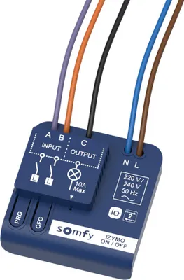 Produktbild von Somfy Unterputz-Empfänger Licht An/Aus io 1822649