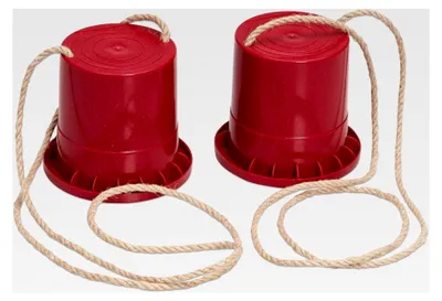 Produktbild von Laufstelzen aus treeNside-Material – Topfstelzen Becherstelzen für Balance-Training
