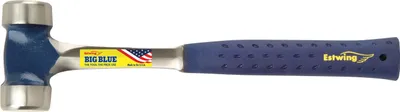 Produktbild von ESTWING Englischer Fäustel mit Vinylgriff, Ø40mm 1135g, glatte Bahn