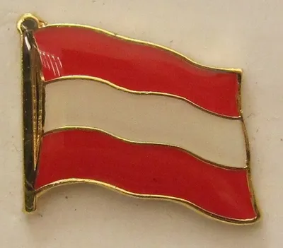 Produktbild von Pin Anstecker Flagge Fahne Oesterreich Österreich Nationalflagge