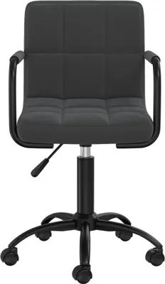Obrázok produktu pre vidaXL Jedálenská stolička Swivel Black Velvet