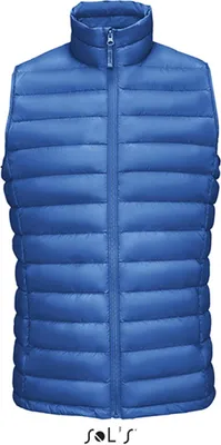 Image de SOLs 02889 | Hommes Wilson Bodywarmer Men Jacket - Nylon 380T - Couleur : Bleu Royal - Taille : M
