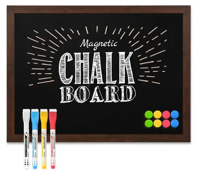Obrázek produktu pro Magnetická tabule s 4 křídami a 8 magnety
