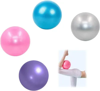 Obrázok produktu pre Sada 4 Pilates lôpt 25 cm, protišmykové, na gymnastiku a domáce cvičenia