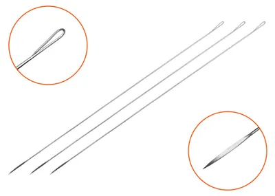 Zdjęcie produktu dla Delphin Baiting Needle FISHY 3pcs 18cm