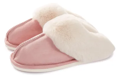 Produktbild von Donpapa Hausschuhe Damen Herren Plüsch Memory Foam Faux Lammfell Pantoffeln