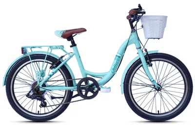 Produktbild von CHILLIZ Kinderrad 20 Zoll CHD.02 türkis Rahmenhöhe 33 cm 6 Gänge V-Brake