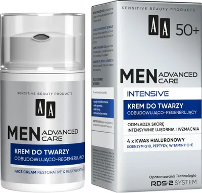 Obrázek produktu pro Men Advanced Care Intensive 50+ regenerační a obnovující krém na obličej 50ml