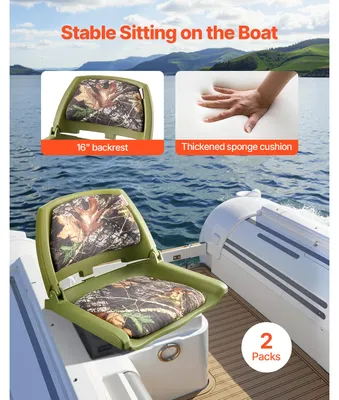 Produktbild von Bootssitz, langlebiges Design, verbesserter Komfort, Tarnfarbe