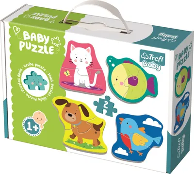 Obrázok produktu pre Trefl 36074 puzzle Puzzle 2 ks Zvieratá