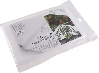 Obrázok produktu pre Netkaná textília Levior, 17 g/m2 Rozmer: 1,6 x 5 m