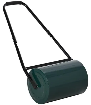 Immagine prodotto di Rullo per sfalcio del prato - Rullo in metallo | Colore: verde scuro | Dimensioni: 50x102x30 cm