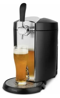 Produktbild von H.Koenig BW1778, 5 l, Draft-Bierzapfanlage, Heineken, Schwarz, Edelstahl, 30 Tag(e), 65 W