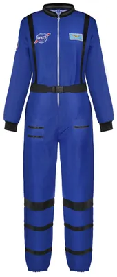 Produktbild von Spooktacular Creations Blaues Astronauten-Kostüm für Erwachsene und Damen, Overall-Set für Halloween-Kostüm Damen 2024 Cosplay-XXL