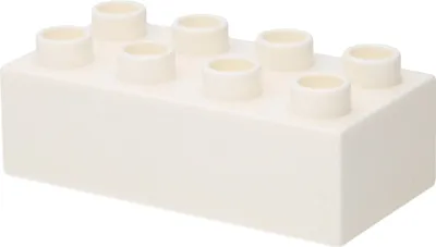 Zdjęcie produktu dla Klocki LEGO Duplo 2x4 białe