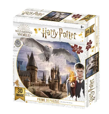 Produktbild von PRIME 3D Puzzle Harry Potter: Hogwarts Schule für Hexerei und Zauberei 3D 500 Teile
