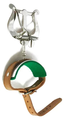 Marsvork für Querflöte mit Lederarmband, verstellbar