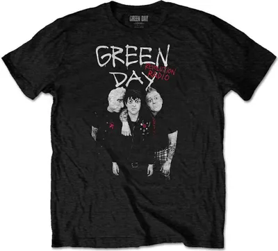 Image de Green Day Red Hot Black T-shirt